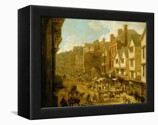 The High Street, Exeter, 1797-John White Abbott-Framed Premier Image Canvas