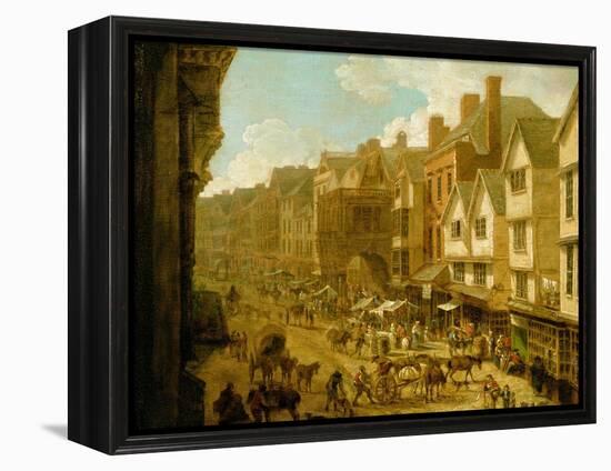 The High Street, Exeter, 1797-John White Abbott-Framed Premier Image Canvas