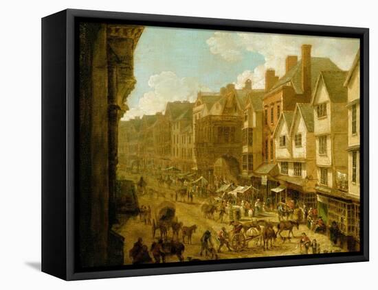 The High Street, Exeter, 1797-John White Abbott-Framed Premier Image Canvas