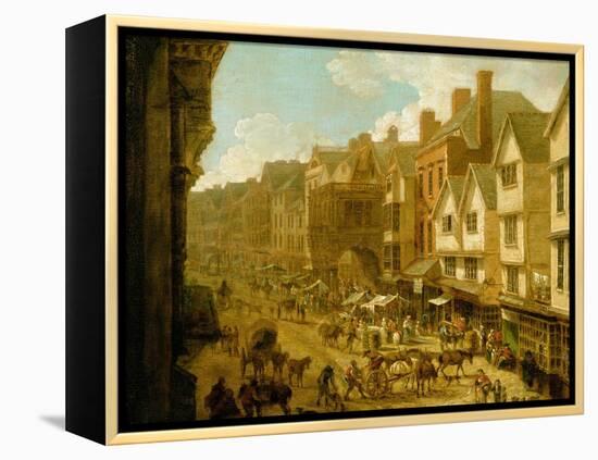 The High Street, Exeter, 1797-John White Abbott-Framed Premier Image Canvas