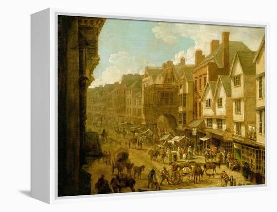 The High Street, Exeter, 1797-John White Abbott-Framed Premier Image Canvas