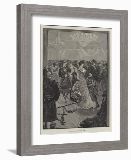 The Highland Ball at Willis's Rooms-Henry Stephen Ludlow-Framed Giclee Print
