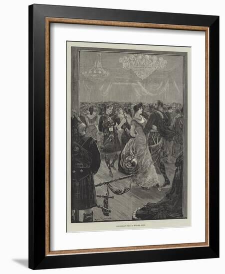 The Highland Ball at Willis's Rooms-Henry Stephen Ludlow-Framed Giclee Print