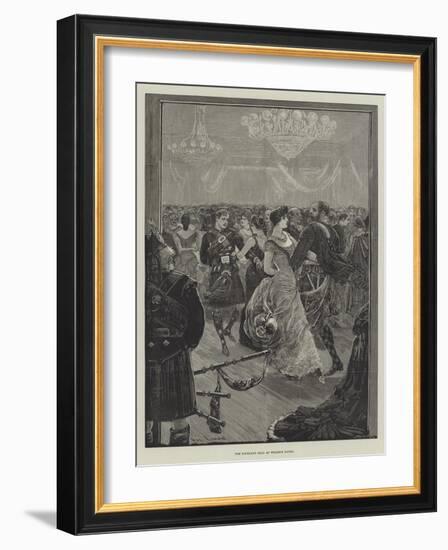 The Highland Ball at Willis's Rooms-Henry Stephen Ludlow-Framed Giclee Print