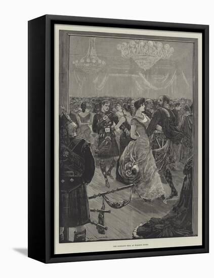 The Highland Ball at Willis's Rooms-Henry Stephen Ludlow-Framed Premier Image Canvas