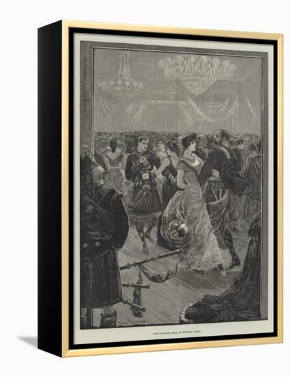 The Highland Ball at Willis's Rooms-Henry Stephen Ludlow-Framed Premier Image Canvas