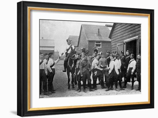 The Highland Company of Mounted Infantry, 1896-W Gregory-Framed Giclee Print