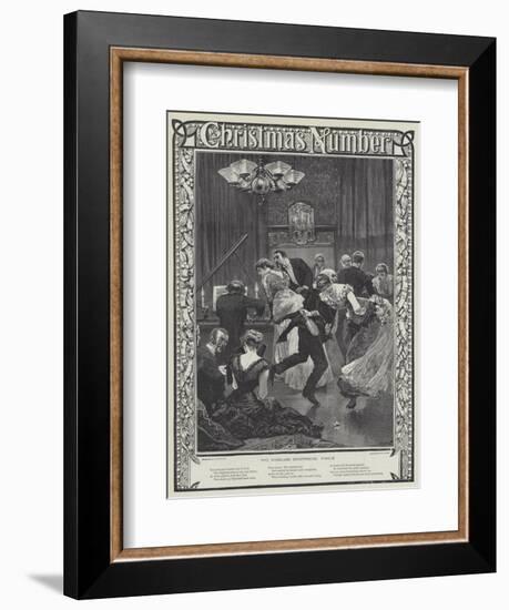 The Highland Schottische, Finale-Richard Caton Woodville II-Framed Giclee Print