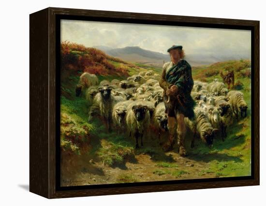 The Highland Shepherd, 1859-Rosa Bonheur-Framed Premier Image Canvas