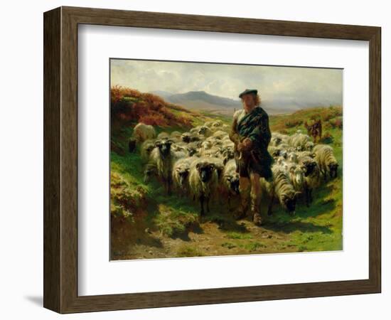 The Highland Shepherd, 1859-Rosa Bonheur-Framed Giclee Print