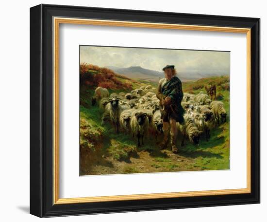 The Highland Shepherd, 1859-Rosa Bonheur-Framed Giclee Print