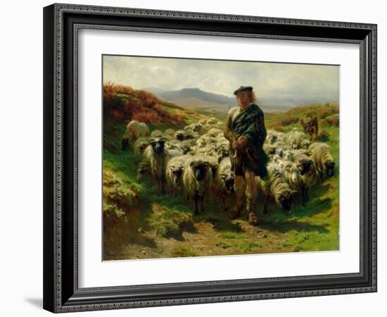 The Highland Shepherd, 1859-Rosa Bonheur-Framed Giclee Print