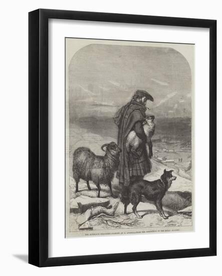 The Highland Shepherd-Richard Ansdell-Framed Giclee Print