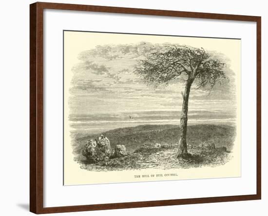 The Hill of Evil Counsel-null-Framed Giclee Print