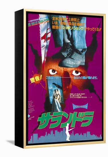 The Hills Have Eyes, Poster, Bottom: Susan Lanier, Closeup: Michael Berryman, 1977-null-Framed Stretched Canvas