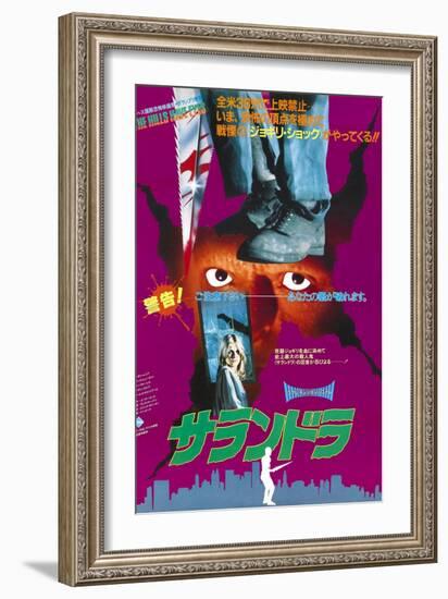 The Hills Have Eyes, Poster, Bottom: Susan Lanier, Closeup: Michael Berryman, 1977-null-Framed Premium Giclee Print