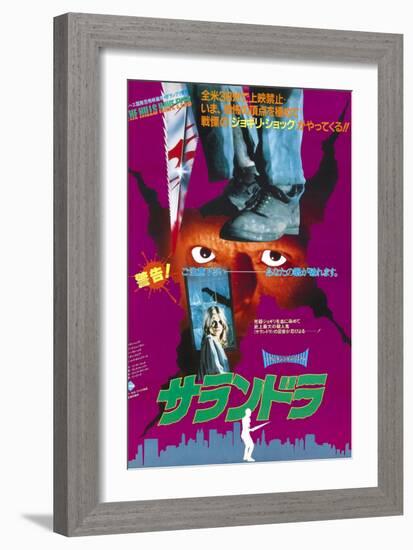 The Hills Have Eyes, Poster, Bottom: Susan Lanier, Closeup: Michael Berryman, 1977-null-Framed Premium Giclee Print