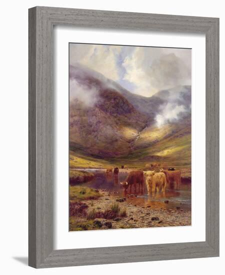 The Hills of Ardgell-Louis Bosworth Hurt-Framed Giclee Print
