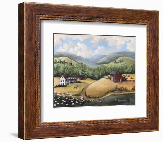 The Hills of Home-Barbara Jeffords-Framed Art Print