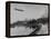 The Hindenburg Airship of Zeppelin Design Flying over City Where it was Fabricated-null-Framed Premier Image Canvas