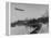 The Hindenburg Airship of Zeppelin Design Flying over City Where it was Fabricated-null-Framed Premier Image Canvas