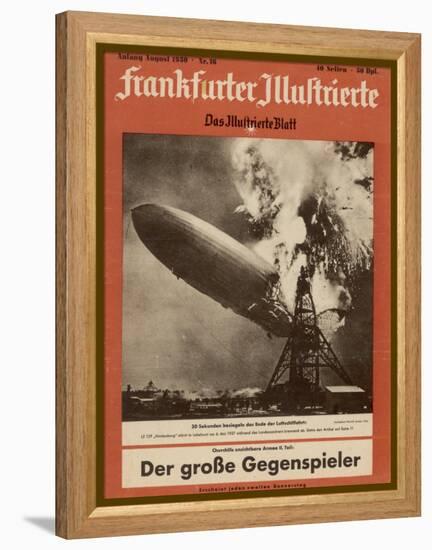 The Hindenburg Disaster-null-Framed Premier Image Canvas