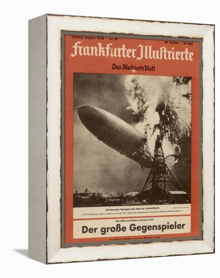 The Hindenburg Disaster-null-Framed Premier Image Canvas