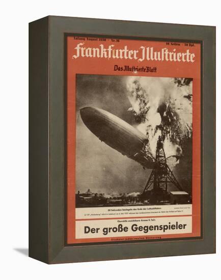 The Hindenburg Disaster-null-Framed Premier Image Canvas