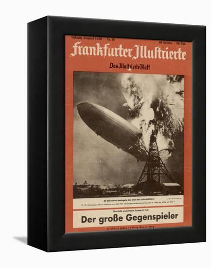 The Hindenburg Disaster-null-Framed Premier Image Canvas