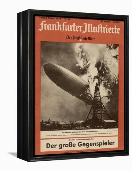 The Hindenburg Disaster-null-Framed Premier Image Canvas