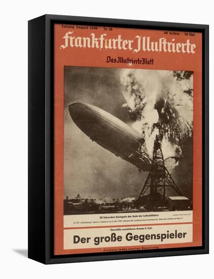 The Hindenburg Disaster-null-Framed Premier Image Canvas