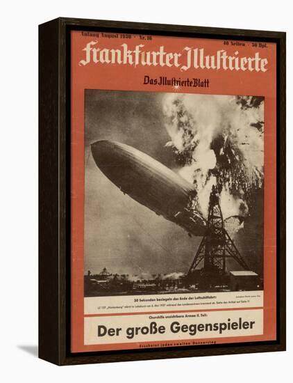 The Hindenburg Disaster-null-Framed Premier Image Canvas