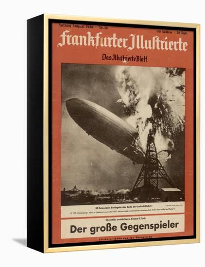 The Hindenburg Disaster-null-Framed Premier Image Canvas