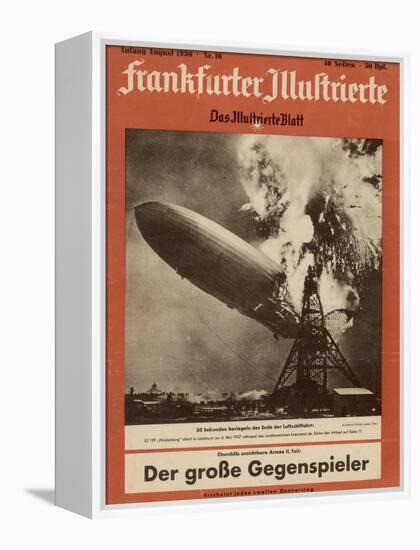 The Hindenburg Disaster-null-Framed Premier Image Canvas