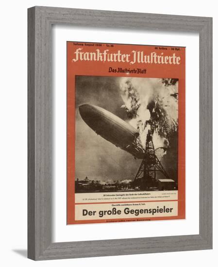 The Hindenburg Disaster-null-Framed Photographic Print