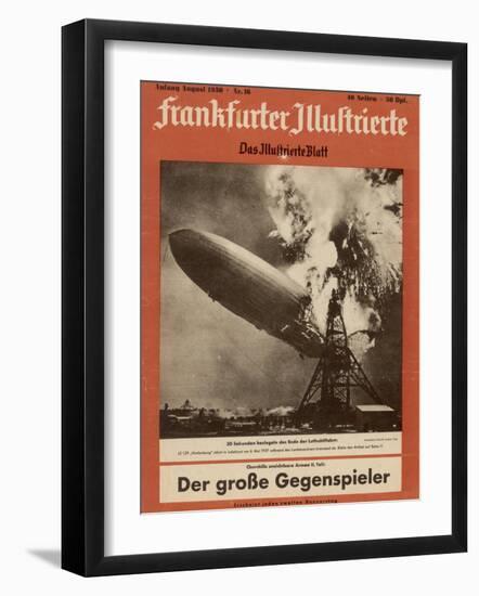 The Hindenburg Disaster-null-Framed Photographic Print