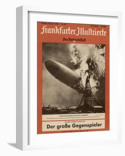 The Hindenburg Disaster-null-Framed Photographic Print