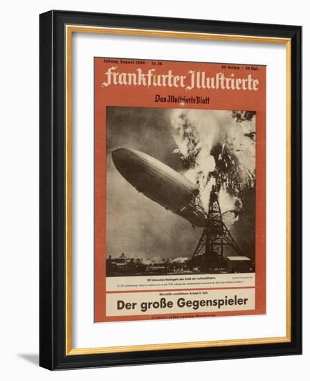 The Hindenburg Disaster-null-Framed Photographic Print