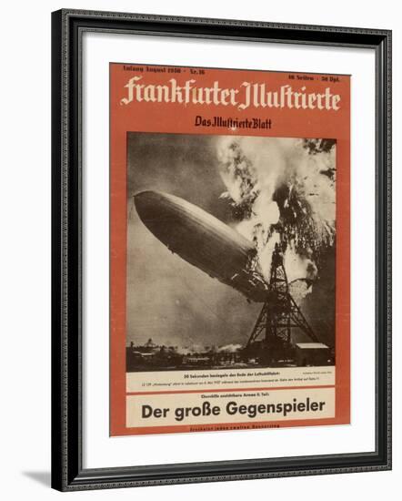 The Hindenburg Disaster-null-Framed Photographic Print