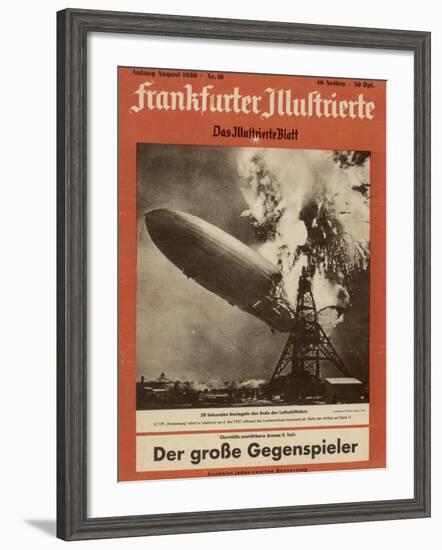 The Hindenburg Disaster-null-Framed Photographic Print