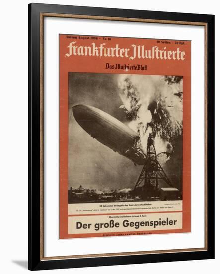 The Hindenburg Disaster-null-Framed Photographic Print