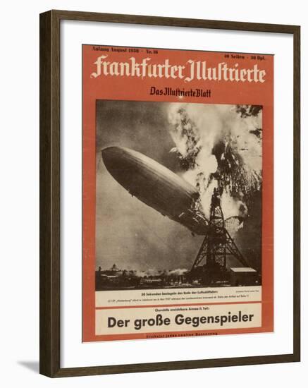 The Hindenburg Disaster-null-Framed Photographic Print