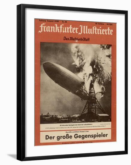 The Hindenburg Disaster-null-Framed Photographic Print