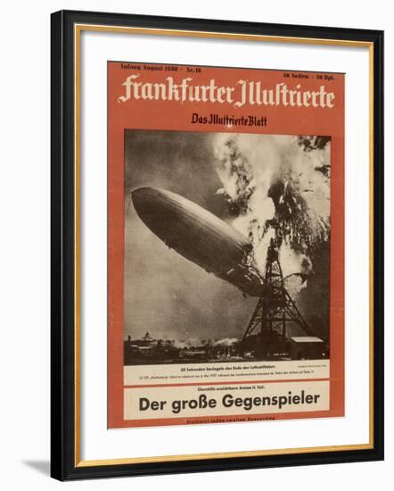 The Hindenburg Disaster-null-Framed Photographic Print