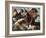 The Hippo Hunt-Peter Paul Rubens-Framed Giclee Print