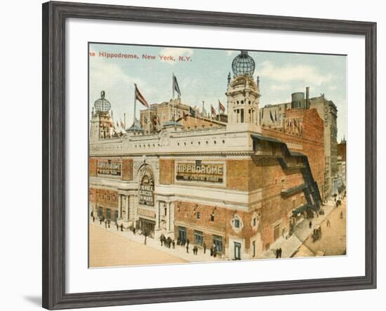 The Hippodrome, New York-null-Framed Photographic Print