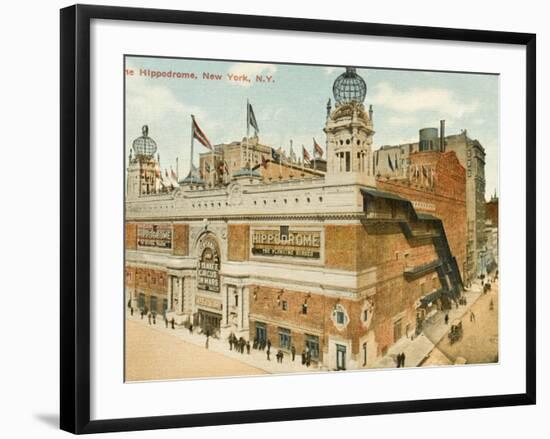 The Hippodrome, New York-null-Framed Photographic Print