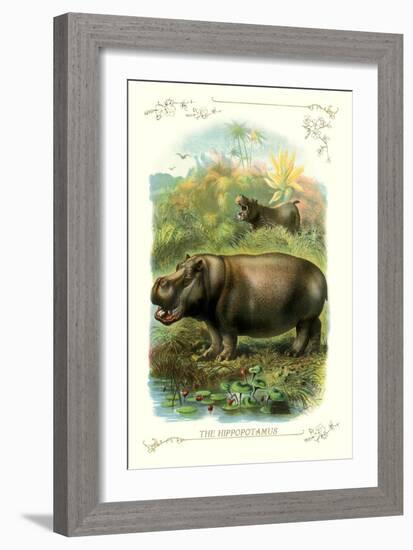 The Hippopotamus-null-Framed Art Print