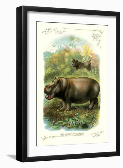 The Hippopotamus-null-Framed Art Print