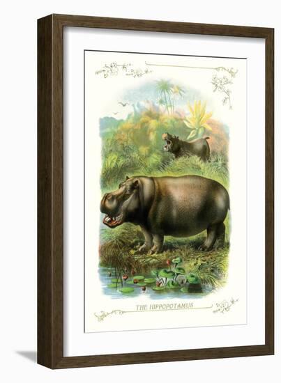 The Hippopotamus-null-Framed Art Print